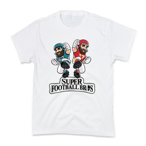 Super Football Bros Kids T-Shirt