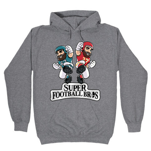 Super Football Bros Hooded Sweatshirt