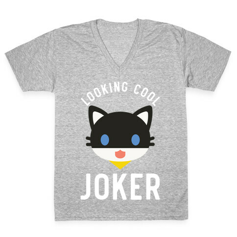 Looking Cool Joker V-Neck Tee Shirt