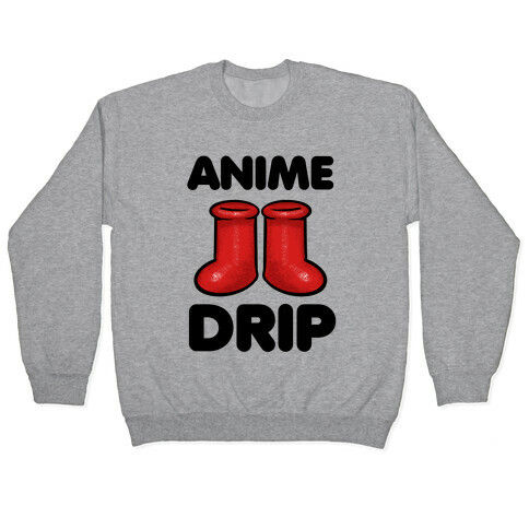 Anime Drip Pullover