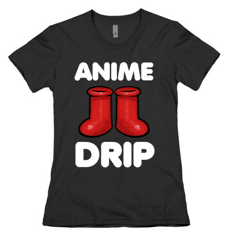 Anime Drip Womens T-Shirt