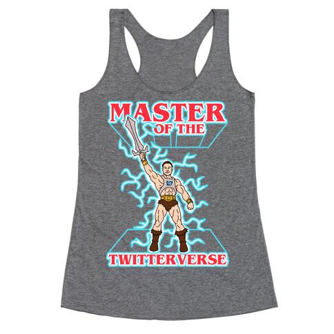 Master of the Twitterverse Racerback Tank Top