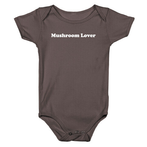 Mushroom Lover Baby One-Piece