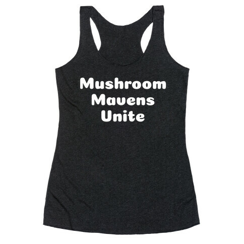 Mushroom Mavens Unite Racerback Tank Top