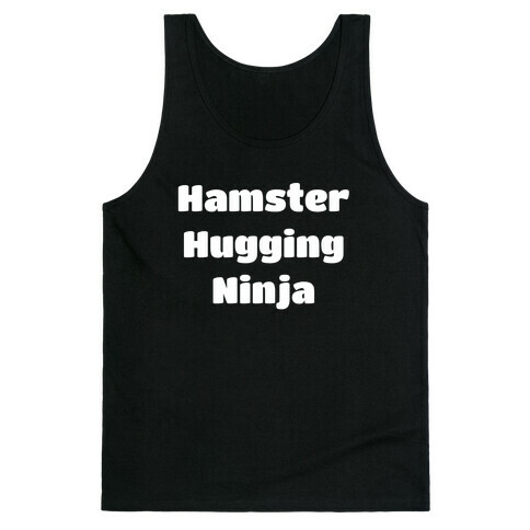 Hamster Hugging Ninja Tank Top