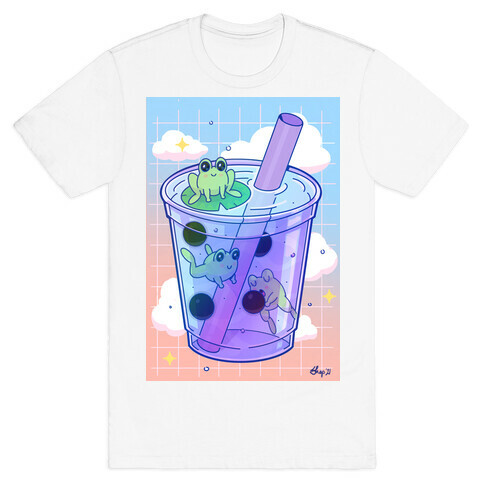 Kawaii Boba Frogs T-Shirt