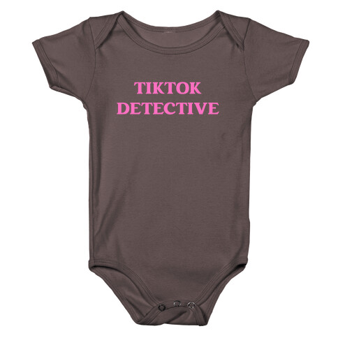 Tiktok Detective Baby One-Piece