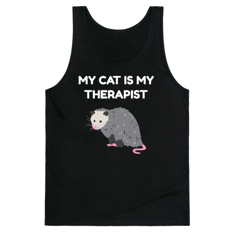 My Cat Is My Therapist Tank Top