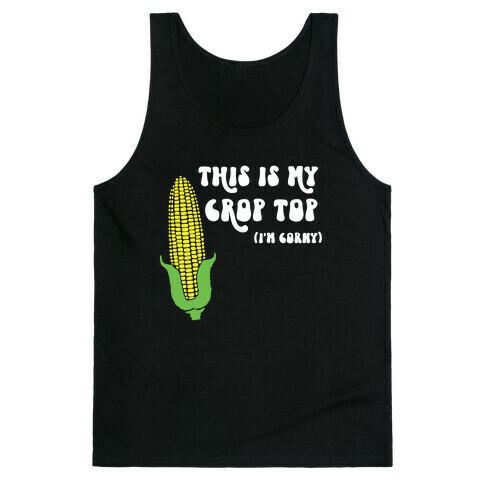 This Is My Crop Top Tank Top