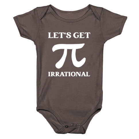 Let's Get Irrational (Pi) Baby One-Piece