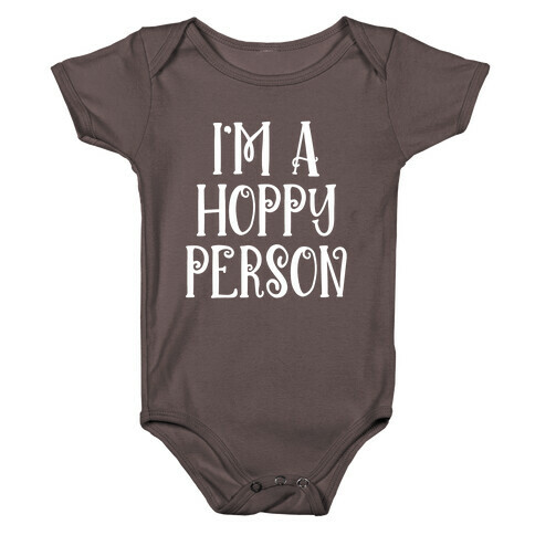 I'm A Hoppy Person Baby One-Piece