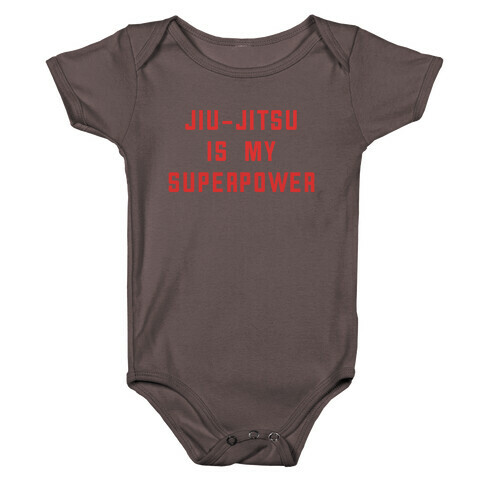 Jiu-jitsu Is My Superpower Baby One-Piece