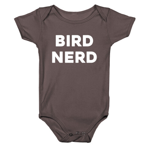 Bird Nerd Baby One-Piece