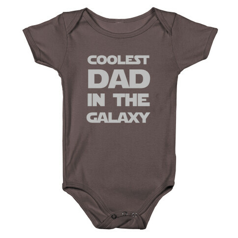 Coolest Dad In The Galaxy Baby One-Piece