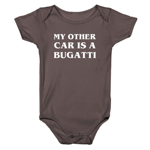 My Other Car Is A Bugatti Baby One-Piece