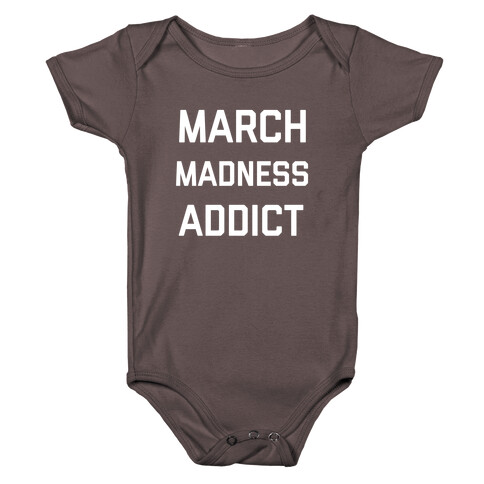 March Madness Addict Baby One-Piece