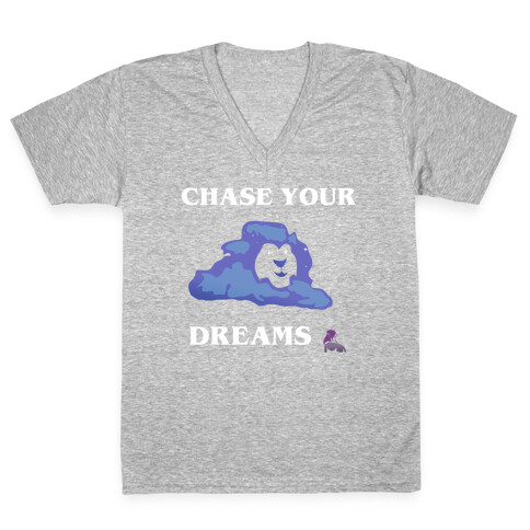 Chase Your Dreams V-Neck Tee Shirt