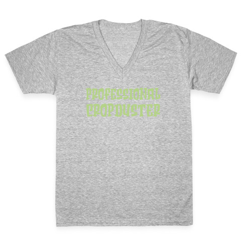 Professional Cropduster V-Neck Tee Shirt