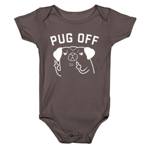 Pug Off Baby One-Piece