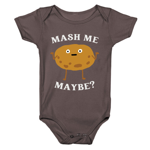 Mash Me Maybe? Baby One-Piece
