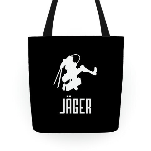 Eren Jaeger Silhouette Tote