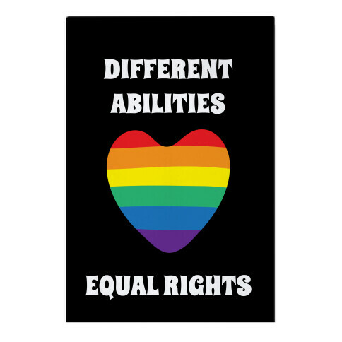 Different Abilities, Equal Rights Garden Flag