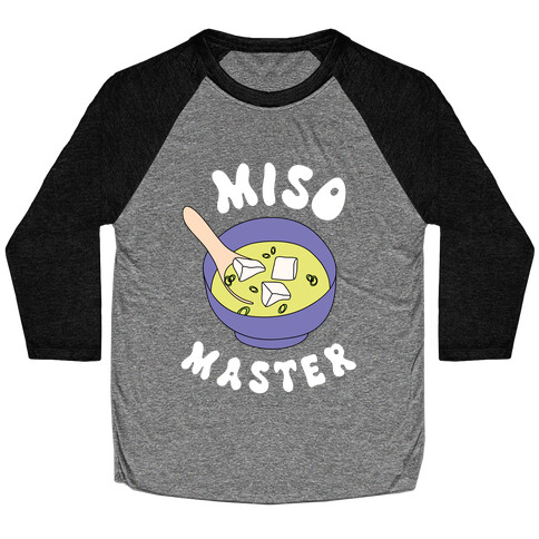 Miso Master Baseball Tee