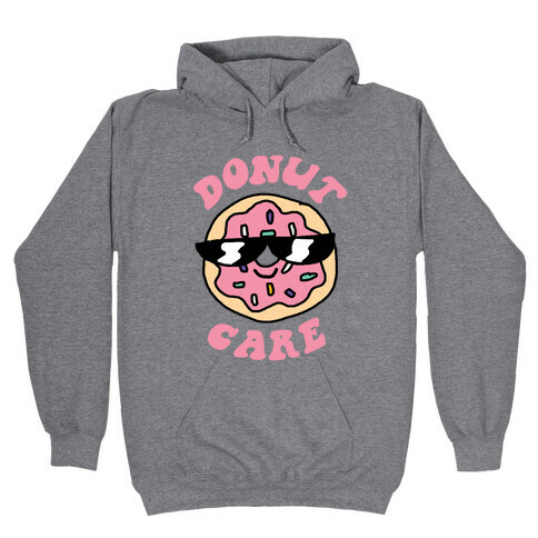 Donut Care Hooded Sweatshirt