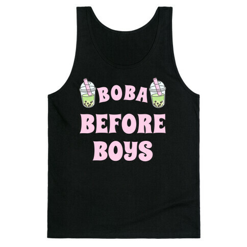 Boba Before Boys Tank Top