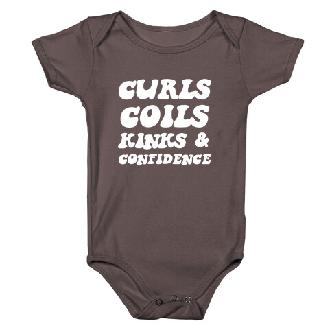 Curls, Coils, Kinks And Confidence Baby One-Piece