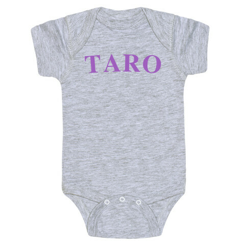 Taro, The Root Of All Happiness. Baby One-Piece