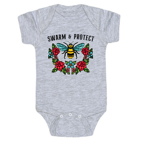 Swarm And Protect Baby One-Piece