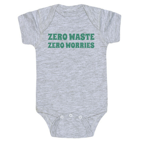 Zero Waste, Zero Worries. Baby One-Piece