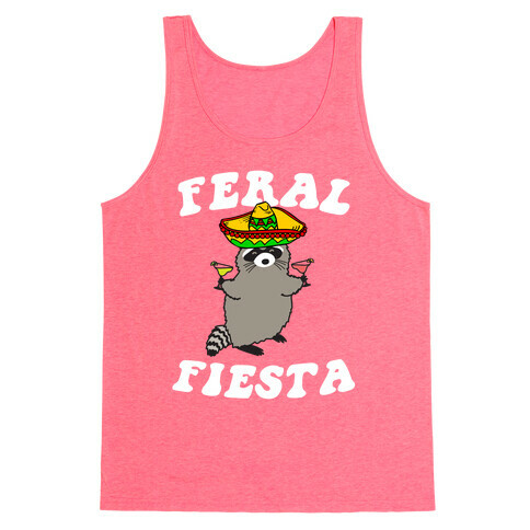 Feral Fiesta (Raccoon) Tank Top