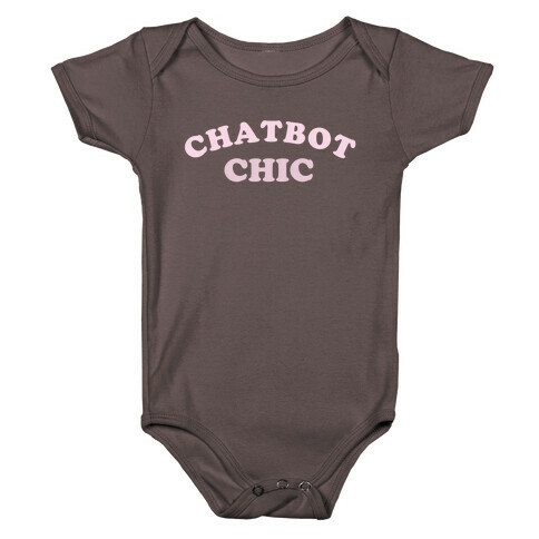 Chatbot Chic Baby One-Piece