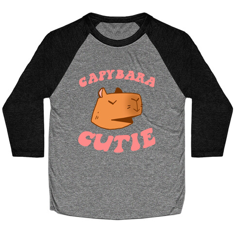 Capybara Cutie Baseball Tee