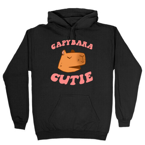 Capybara Cutie Hooded Sweatshirt