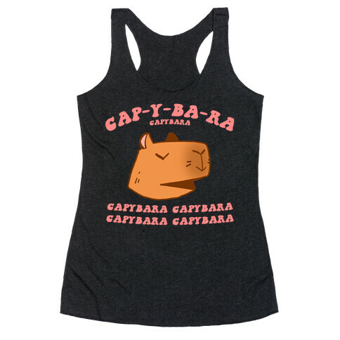 CAPYBARA (Song Shirt) Racerback Tank Top