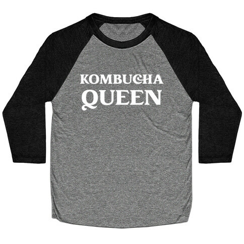 Kombucha Queen Baseball Tee