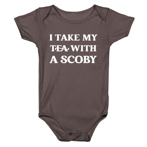 I Take My Tea With A Scoby Baby One-Piece