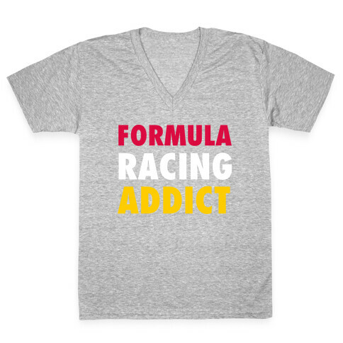Formula Racing Addict V-Neck Tee Shirt