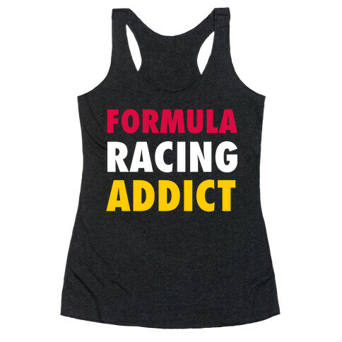 Formula Racing Addict Racerback Tank Top