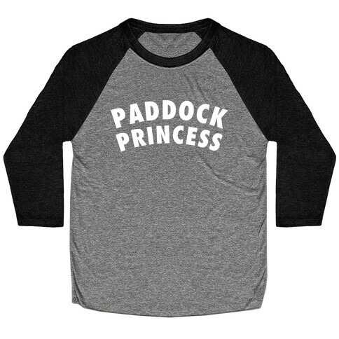 Paddock Princess Baseball Tee