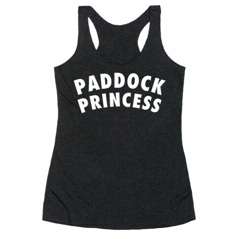 Paddock Princess Racerback Tank Top