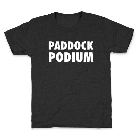 Paddock Podium Kids T-Shirt