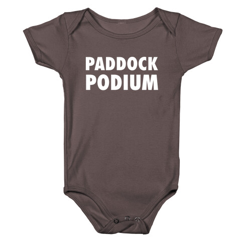 Paddock Podium Baby One-Piece