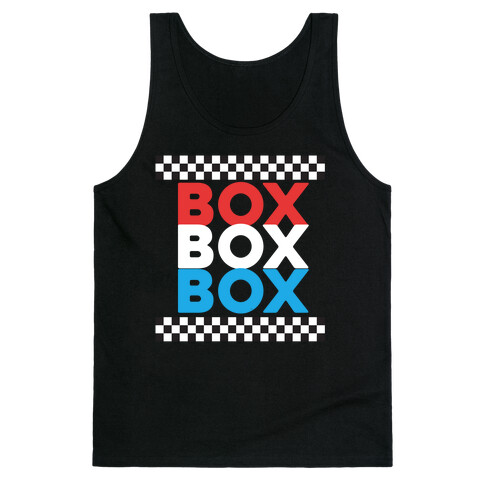 Box Box Box Tank Top