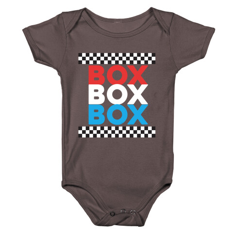 Box Box Box Baby One-Piece