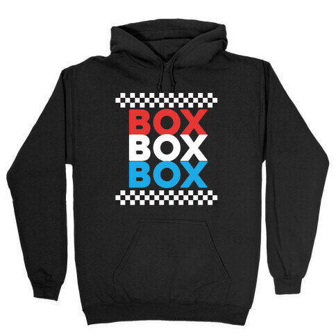 Box Box Box Hooded Sweatshirt