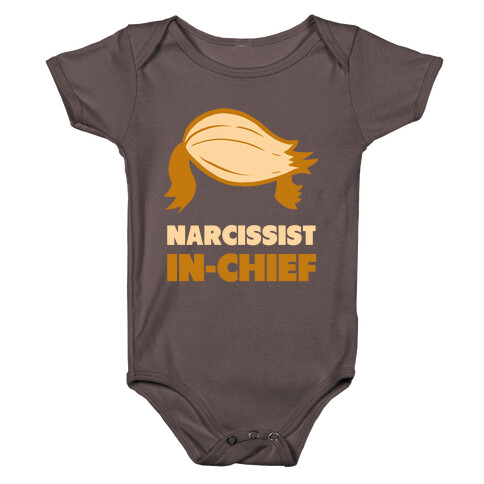 Narcissist-In-Chief Donald Trump Baby One-Piece